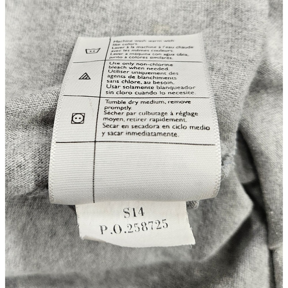Carhartt Loose Fit Long Sleeve Henley Shirt Mens 2XL Tall Gray Workwear Pocket T - Picture 6 of 10